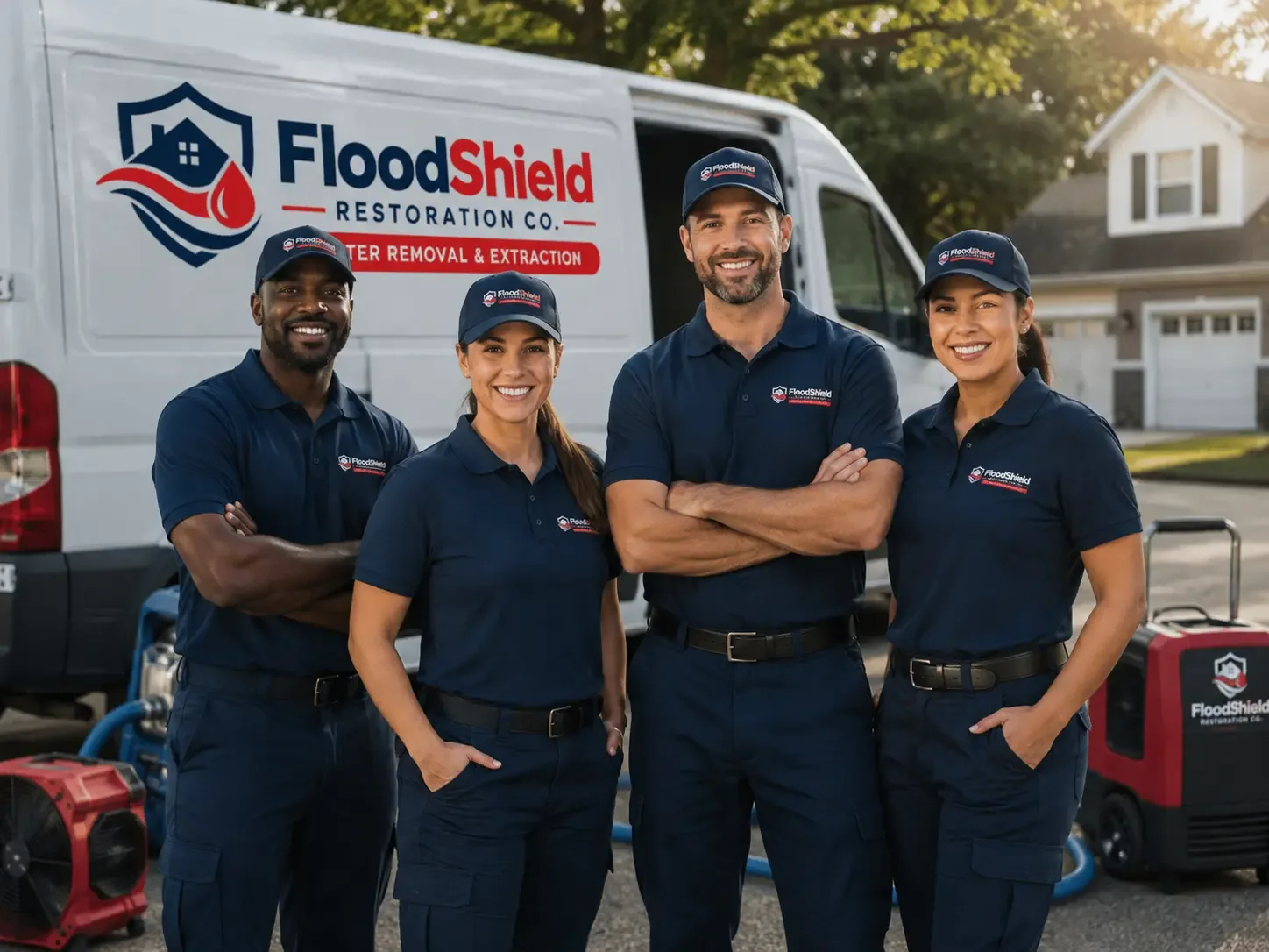 Flood Damage Restoration company in Hamden, OH