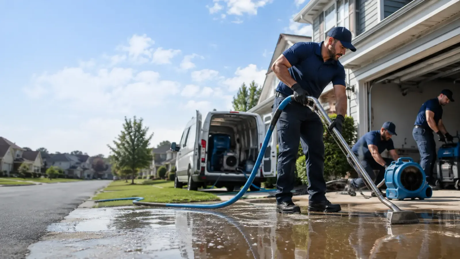 Flood Damage Restoration in Hamden, OH